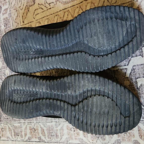 Skechers Men's Black Athletic Sneakers US 12 - Picture 7 of 8